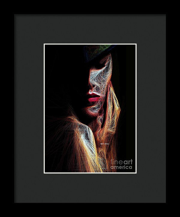 Framed Print - Female Expression 48