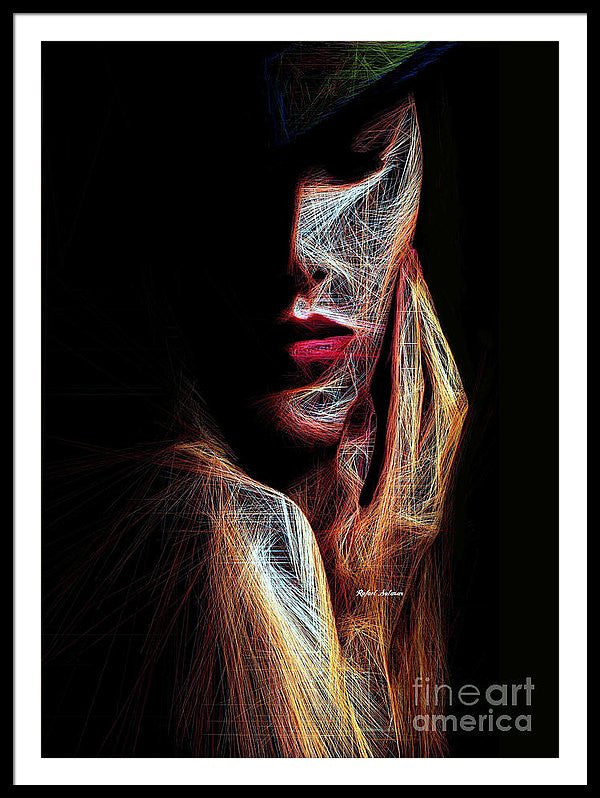 Framed Print - Female Expression 48