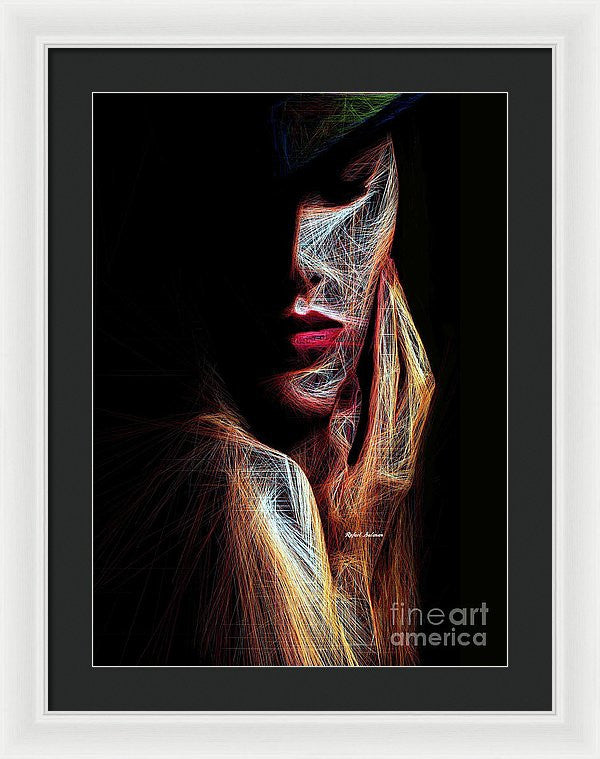 Framed Print - Female Expression 48