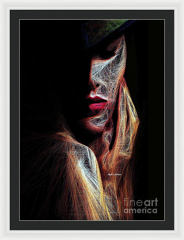 Framed Print - Female Expression 48