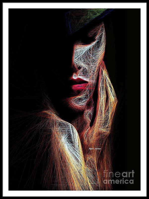 Framed Print - Female Expression 48