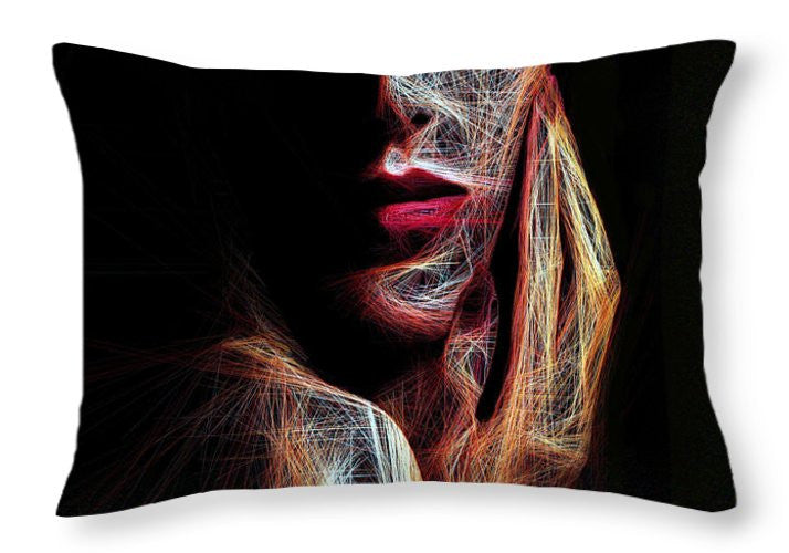 Coussin décoratif - Expression féminine 48