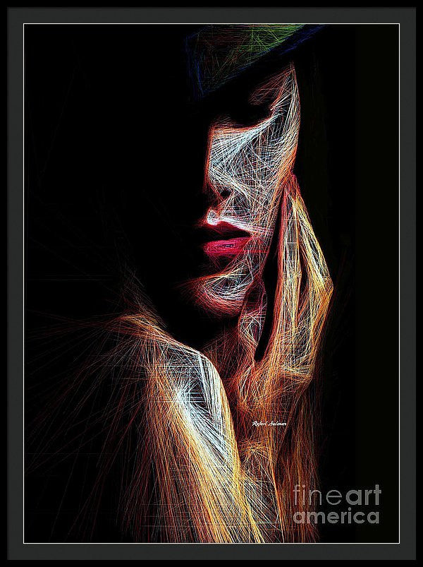 Framed Print - Female Expression 48