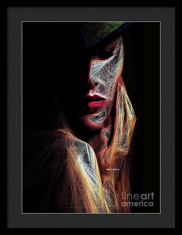 Framed Print - Female Expression 48