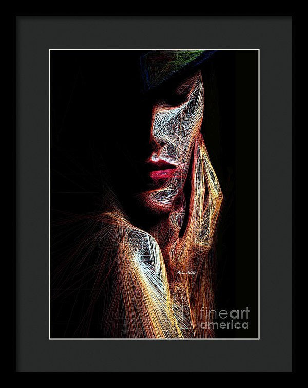 Framed Print - Female Expression 48