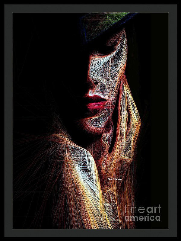 Framed Print - Female Expression 48