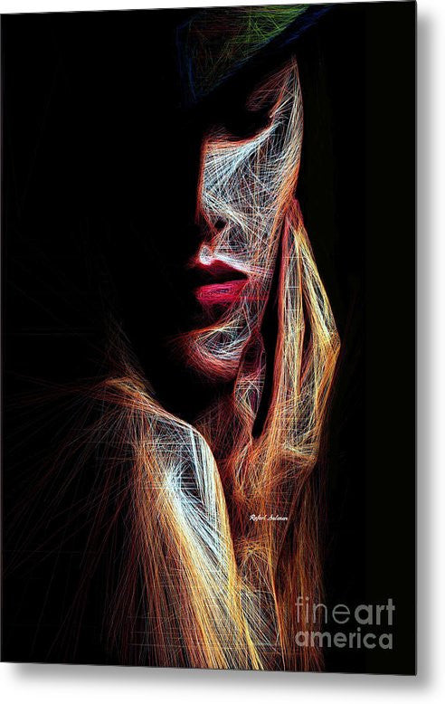 Metal Print - Female Expression 48