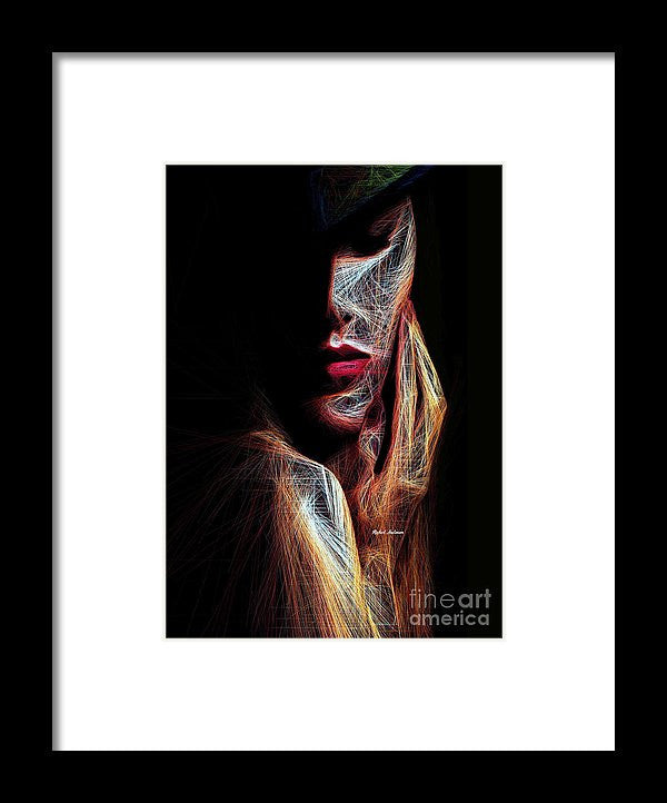 Framed Print - Female Expression 48