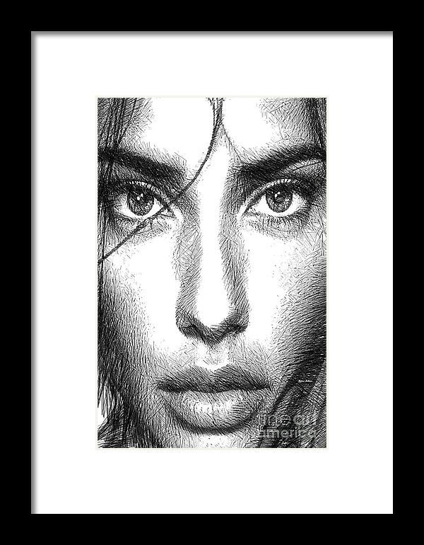 Framed Print - Female Expressions 936