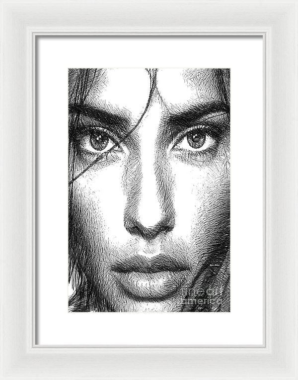 Framed Print - Female Expressions 936