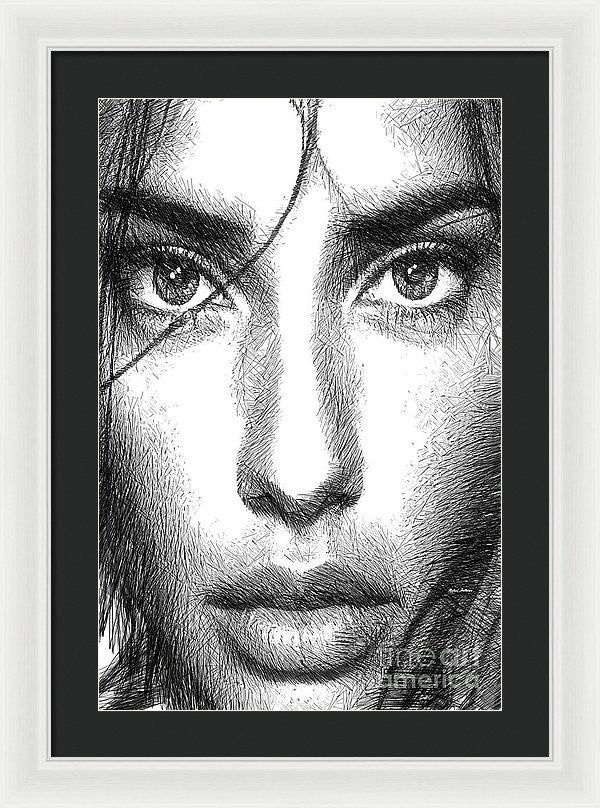 Framed Print - Female Expressions 936