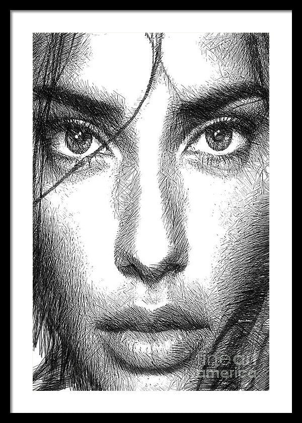 Framed Print - Female Expressions 936