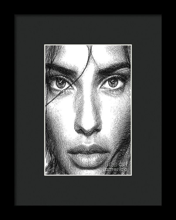 Framed Print - Female Expressions 936