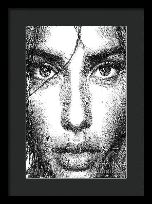 Framed Print - Female Expressions 936