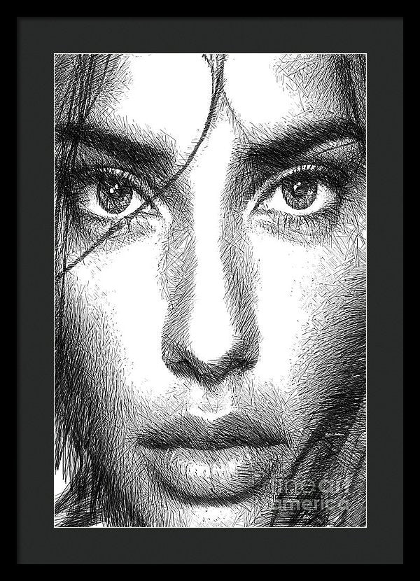 Framed Print - Female Expressions 936