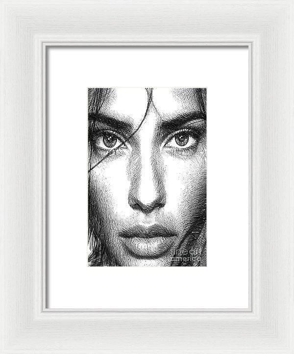 Framed Print - Female Expressions 936