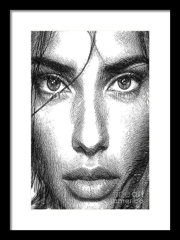 Framed Print - Female Expressions 936