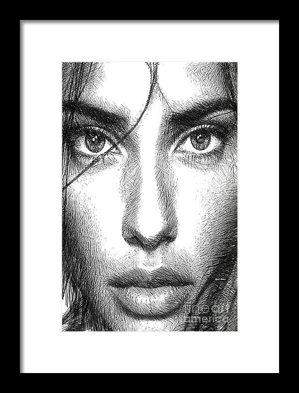 Framed Print - Female Expressions 936