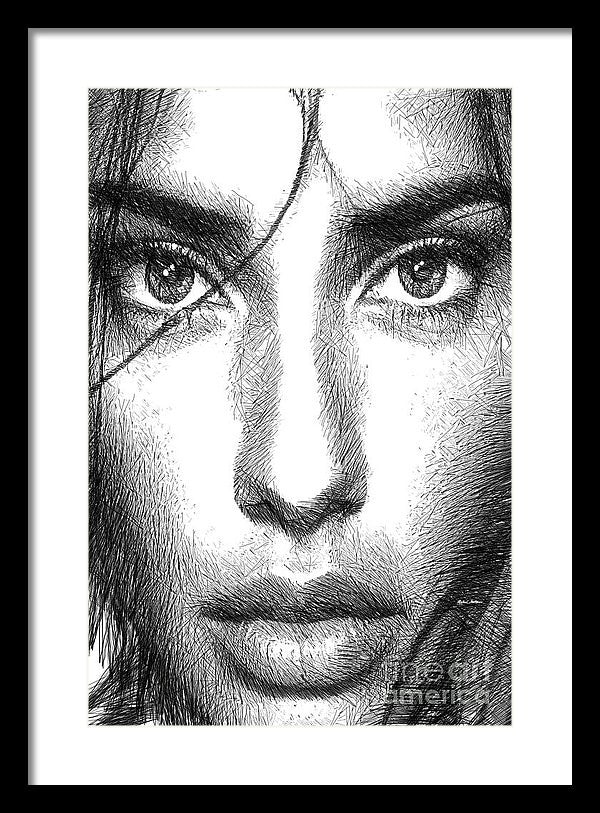 Framed Print - Female Expressions 936