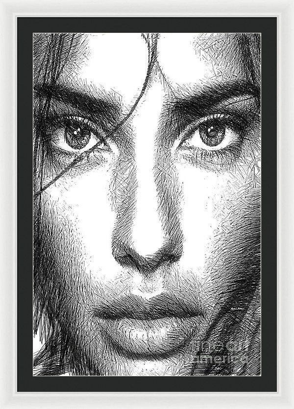 Framed Print - Female Expressions 936