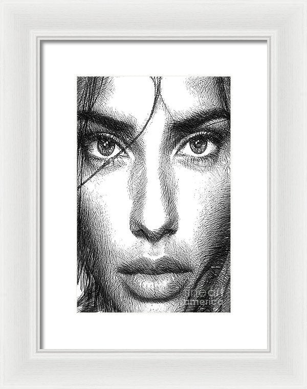 Framed Print - Female Expressions 936