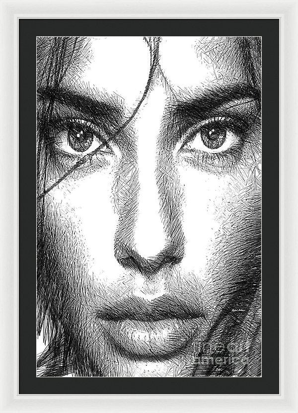 Framed Print - Female Expressions 936