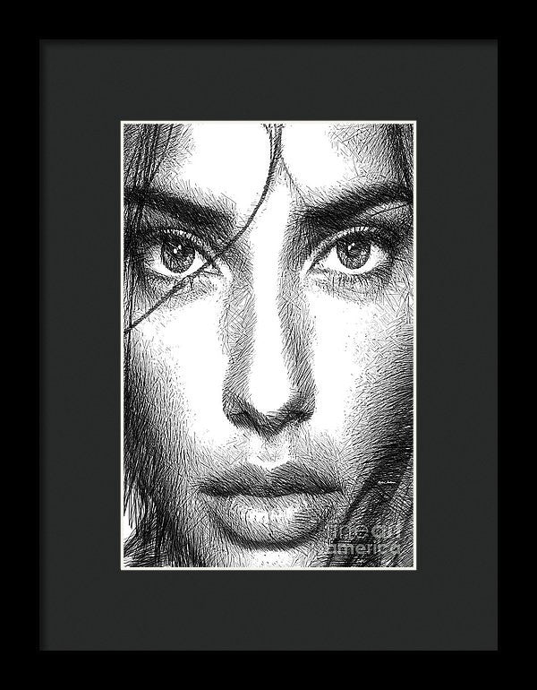 Framed Print - Female Expressions 936