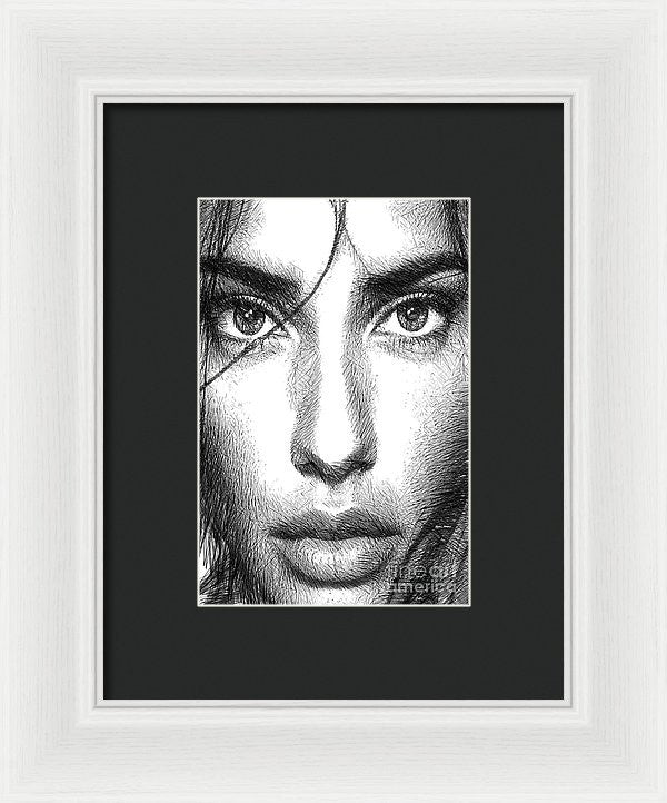 Framed Print - Female Expressions 936