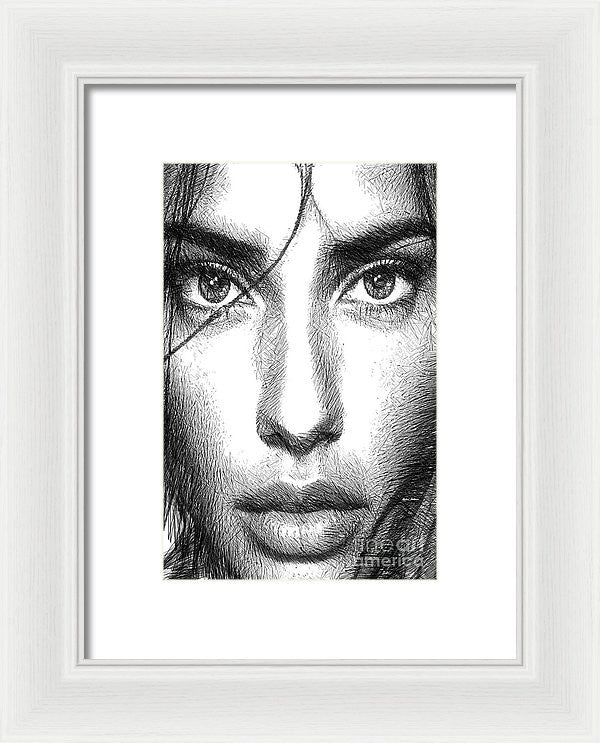 Framed Print - Female Expressions 936