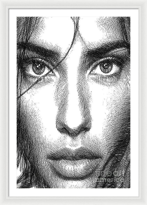 Framed Print - Female Expressions 936