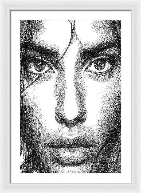 Framed Print - Female Expressions 936