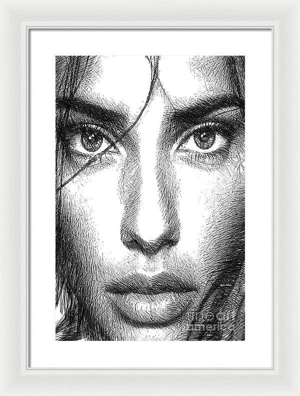 Framed Print - Female Expressions 936