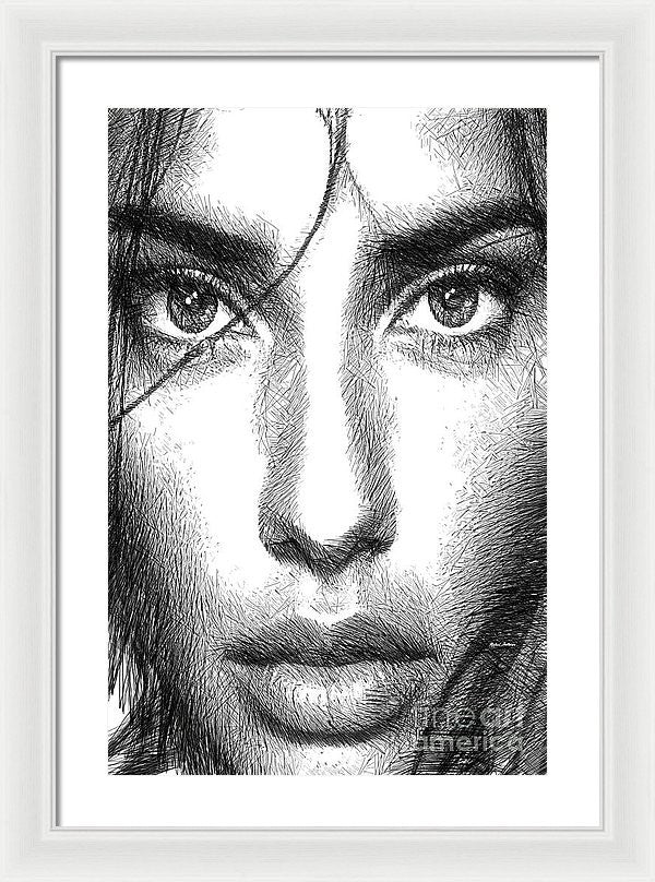 Framed Print - Female Expressions 936