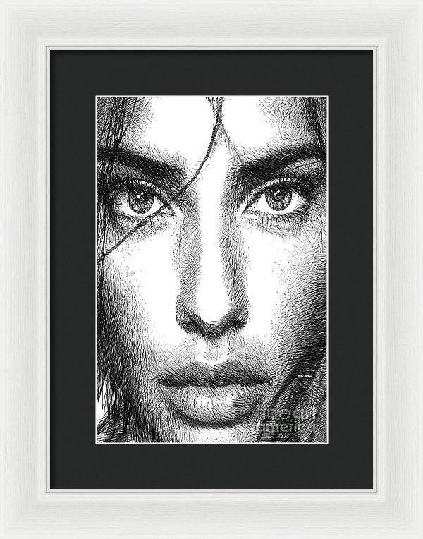 Framed Print - Female Expressions 936