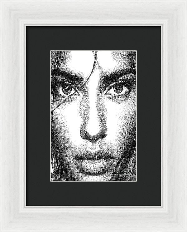 Framed Print - Female Expressions 936