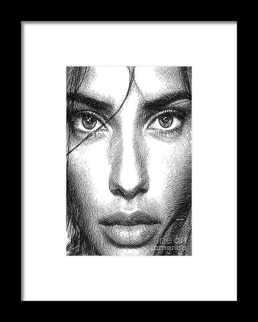 Framed Print - Female Expressions 936