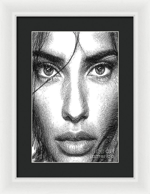 Framed Print - Female Expressions 936