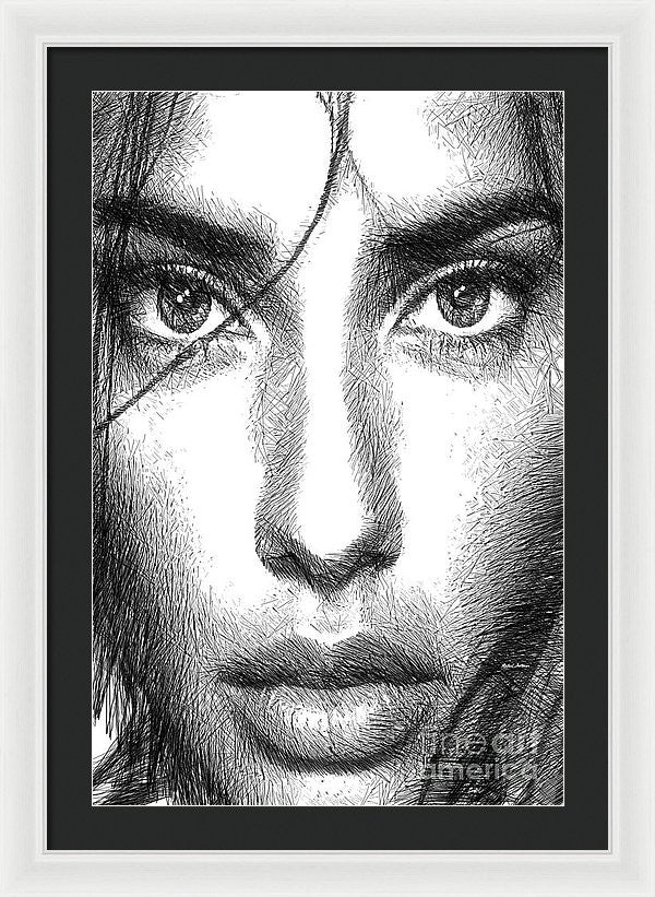 Framed Print - Female Expressions 936