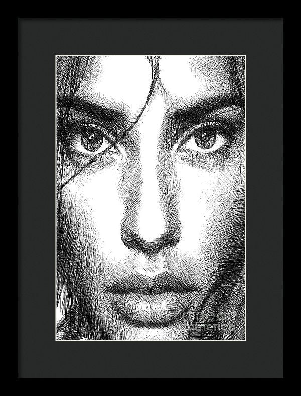 Framed Print - Female Expressions 936