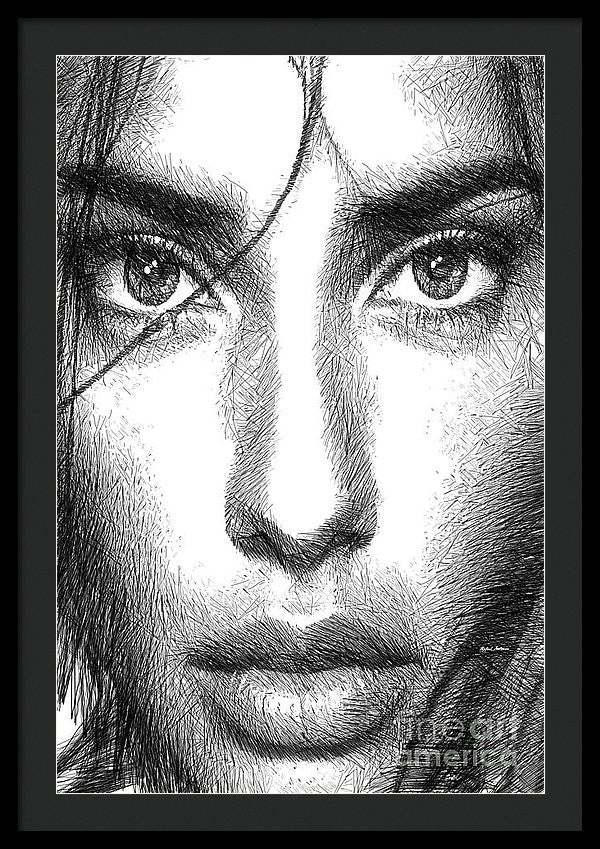 Framed Print - Female Expressions 936