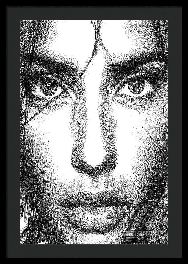 Framed Print - Female Expressions 936