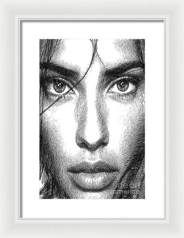 Framed Print - Female Expressions 936