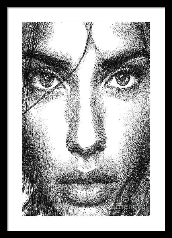 Framed Print - Female Expressions 936