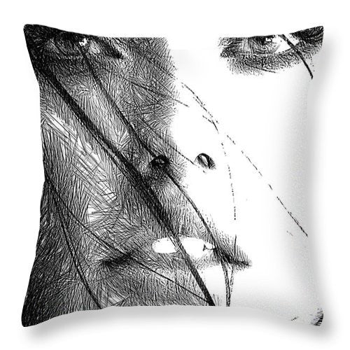 Throw Pillow - Female Expressions 937