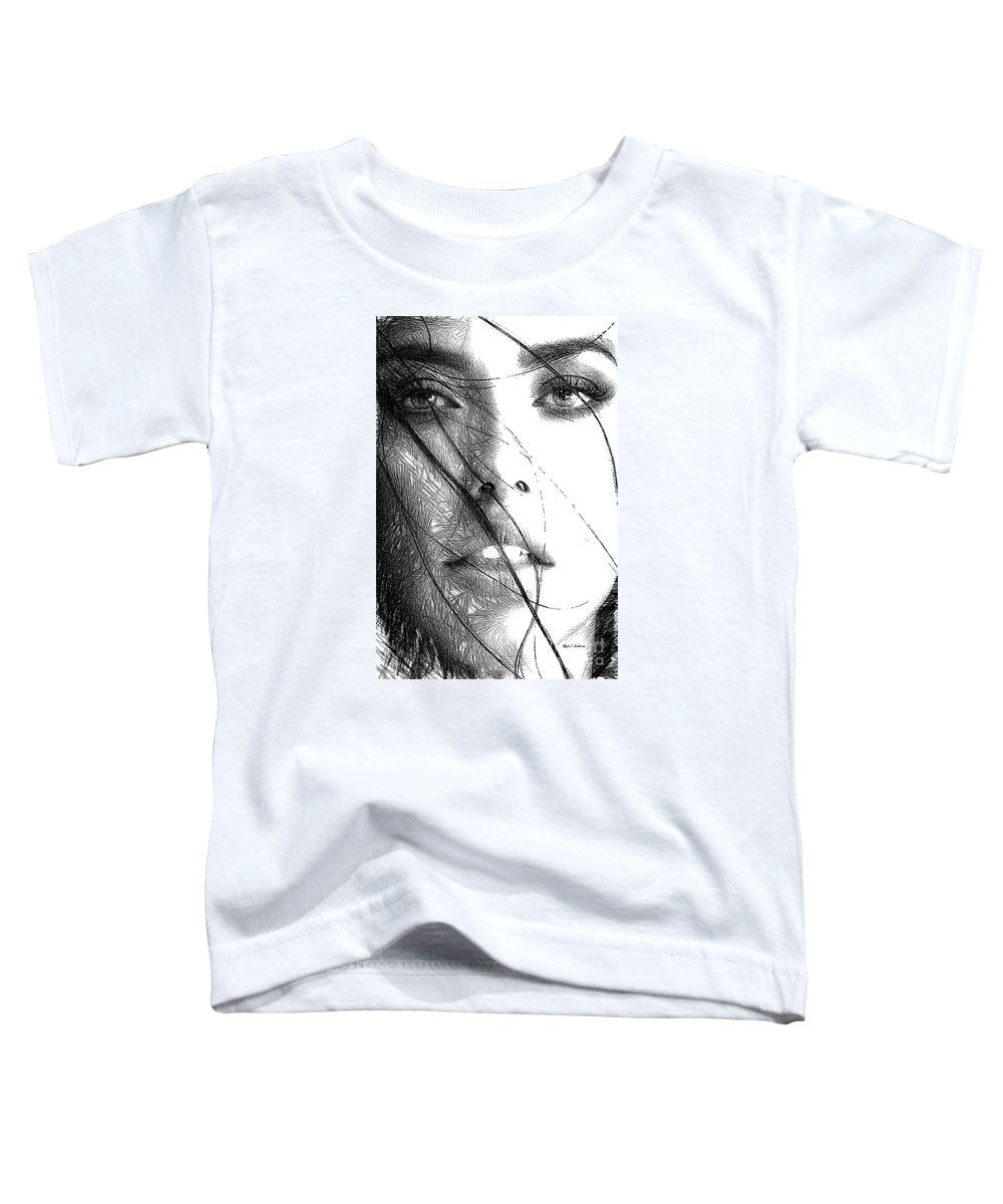 T-shirt pour tout-petits - Expressions féminines 937