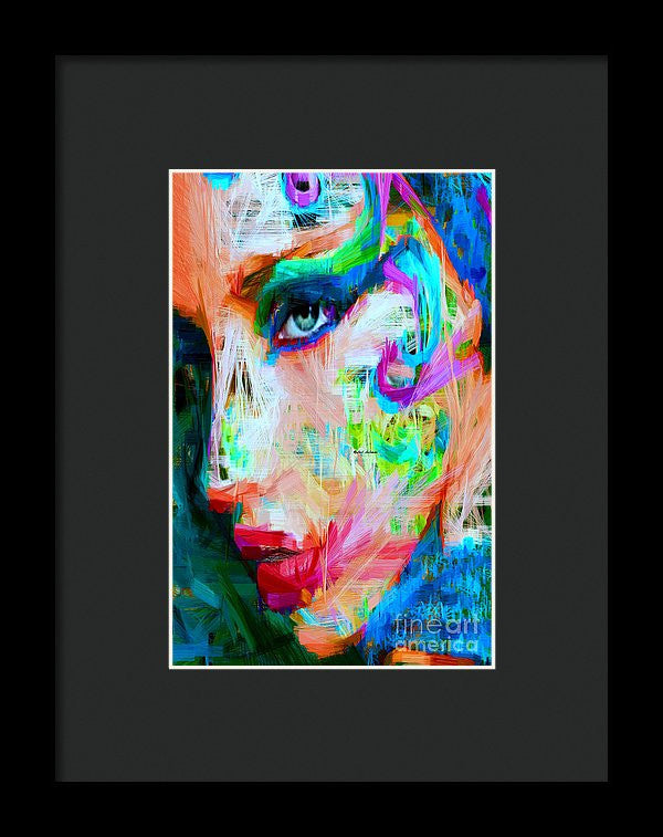 Framed Print - Female Expressions 9560