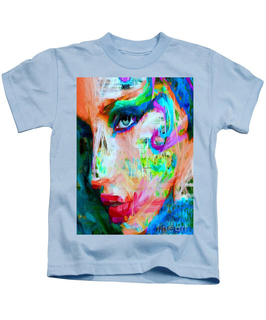 T-shirt pour enfant - Expressions féminines 9560