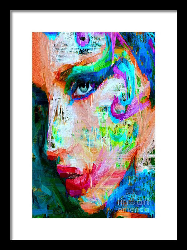 Framed Print - Female Expressions 9560