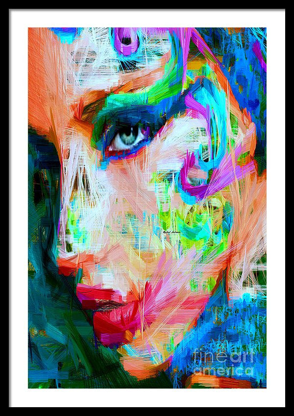 Framed Print - Female Expressions 9560