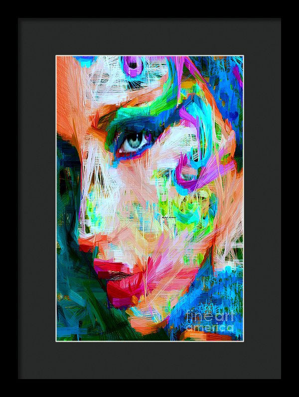 Framed Print - Female Expressions 9560